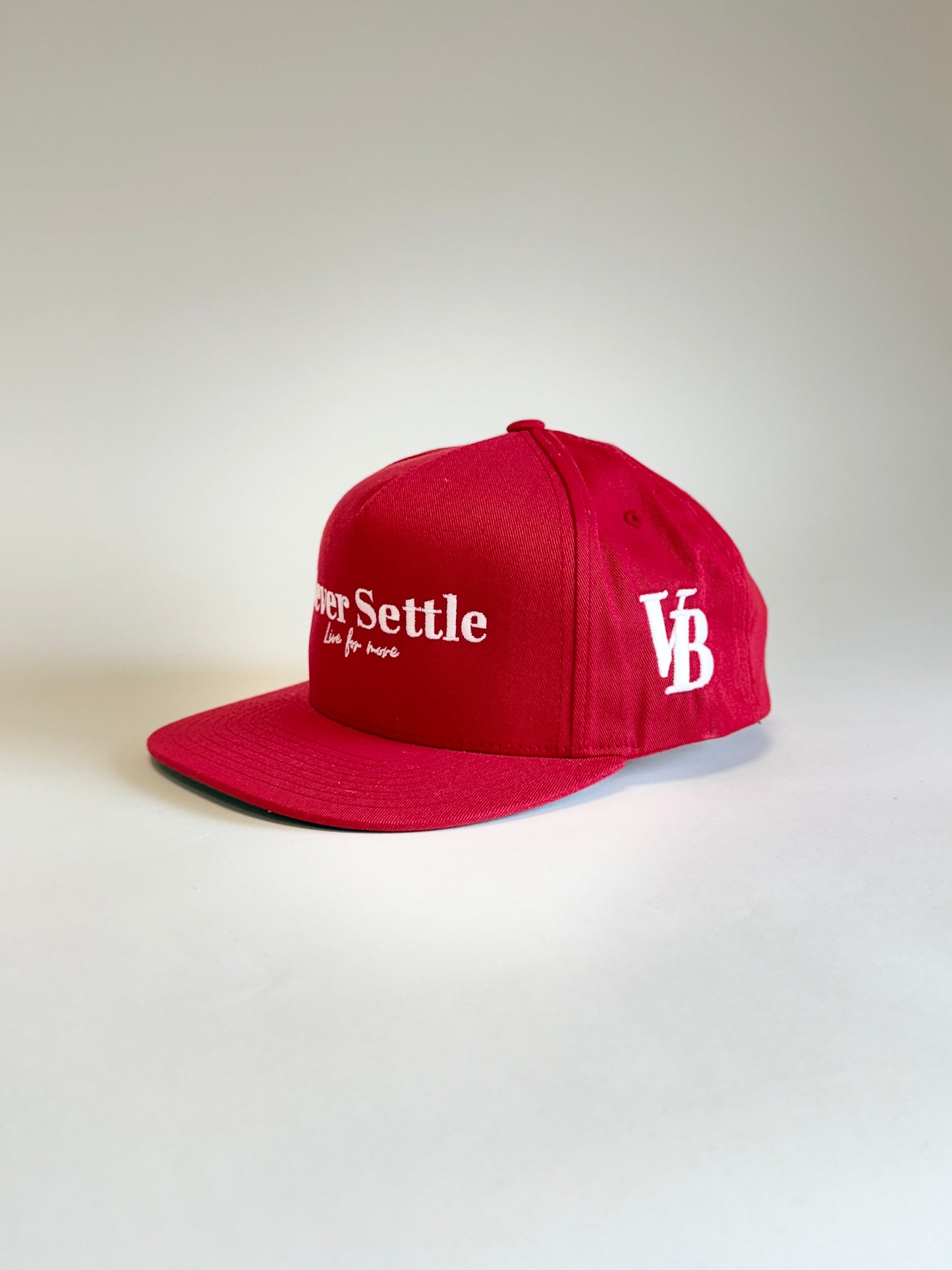 Never Settle - Five Panel SnapBack