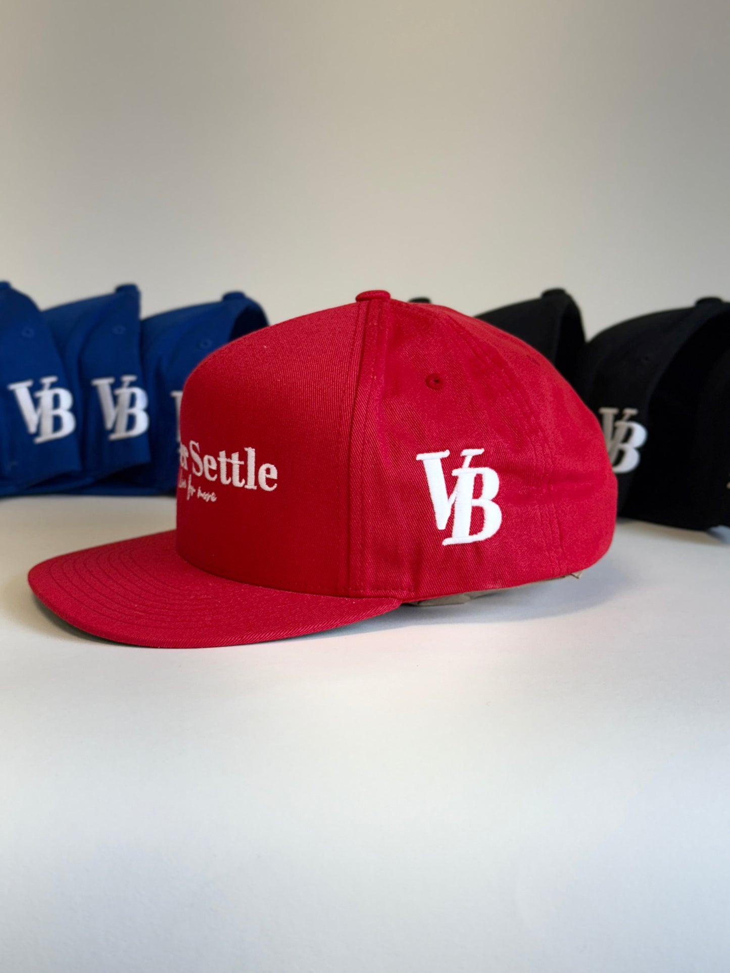 Never Settle - Five Panel SnapBack