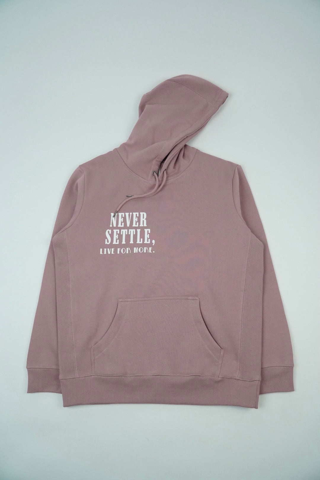 Never Settle Hooded Sweatshirt