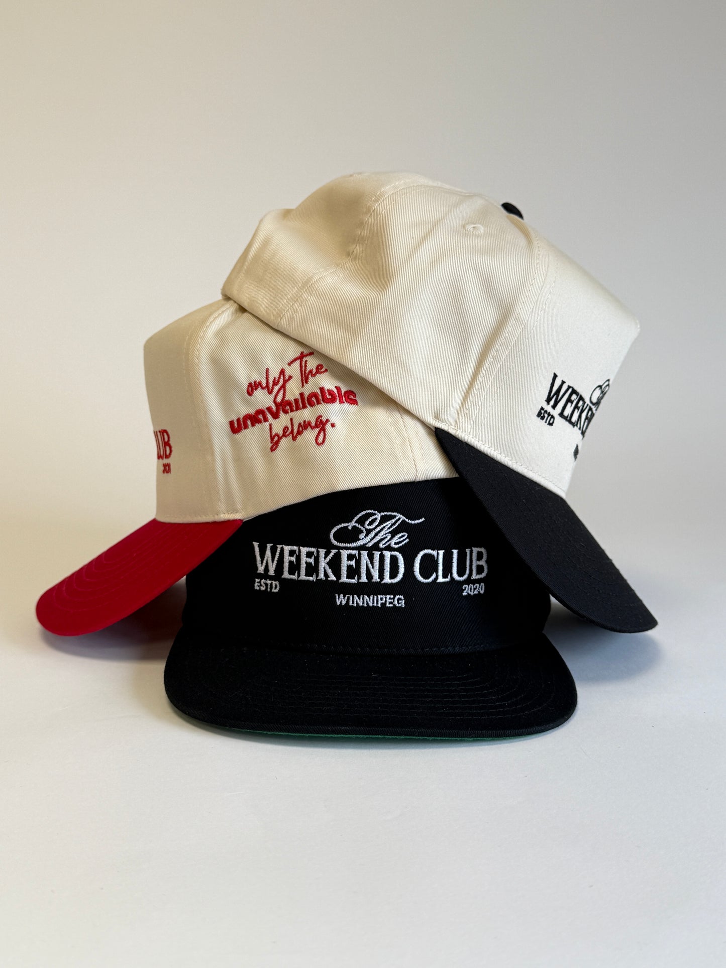 The Weekend Club Snapback Hat