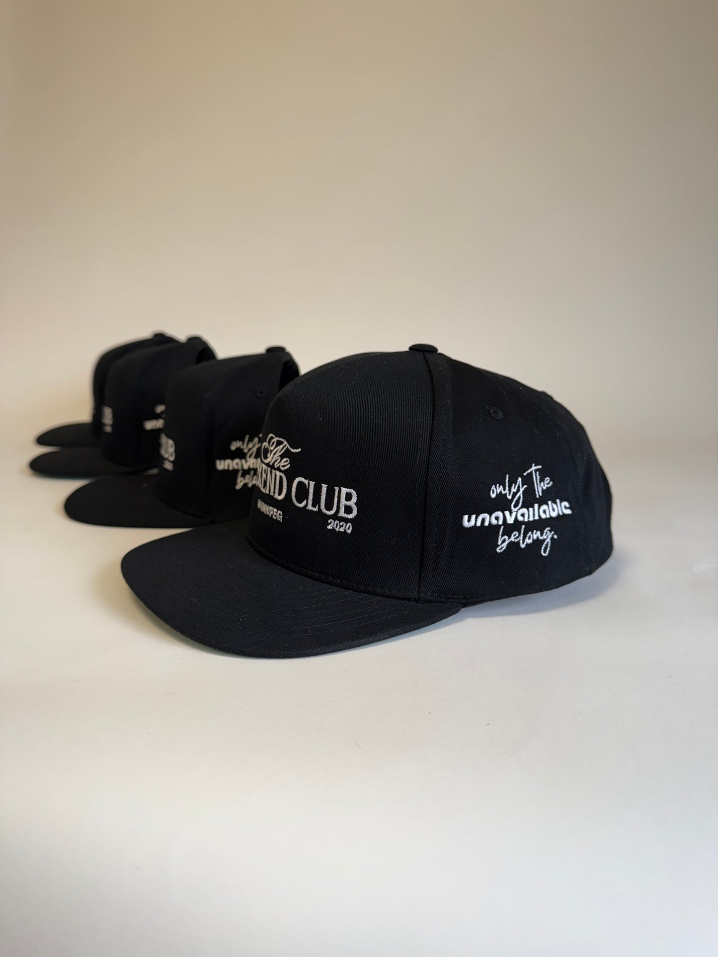 The Weekend Club Snapback Hat