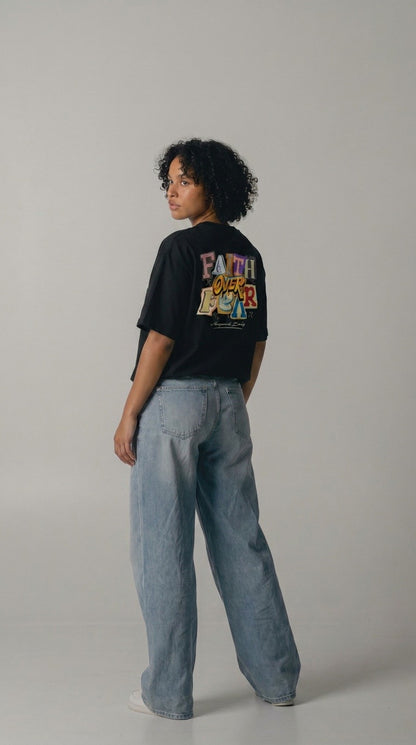 Faith Over Fear Tee (Black)