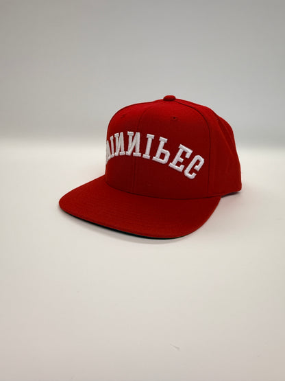 WINNIPEG flipped SnapBack - Red