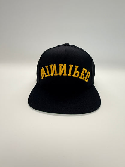 WINNIPEG flipped SnapBack - Black