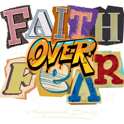 Faith Over Fear Tee (Black)