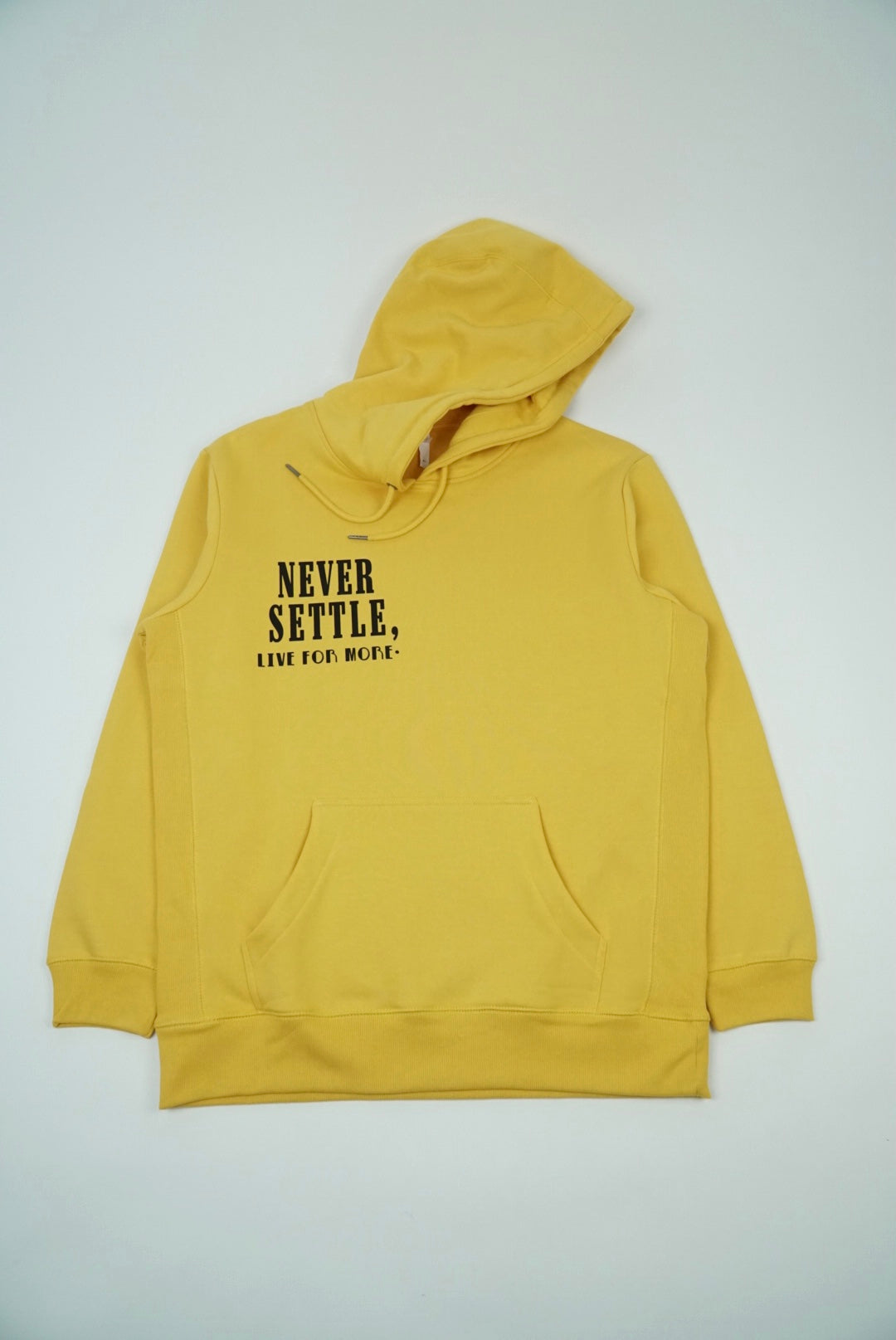 Never Settle Hooded Sweatshirt