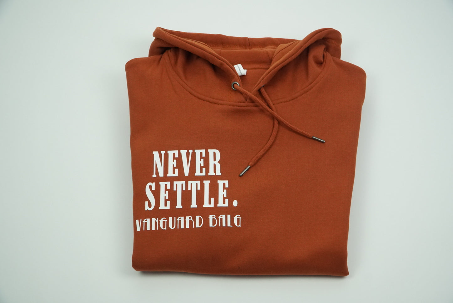 Never Settle Hooded Sweatshirt