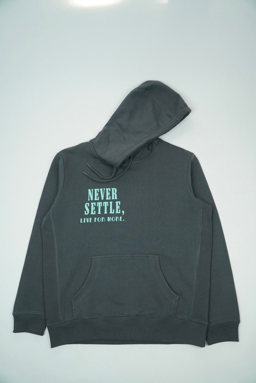 Never Settle Hooded Sweatshirt