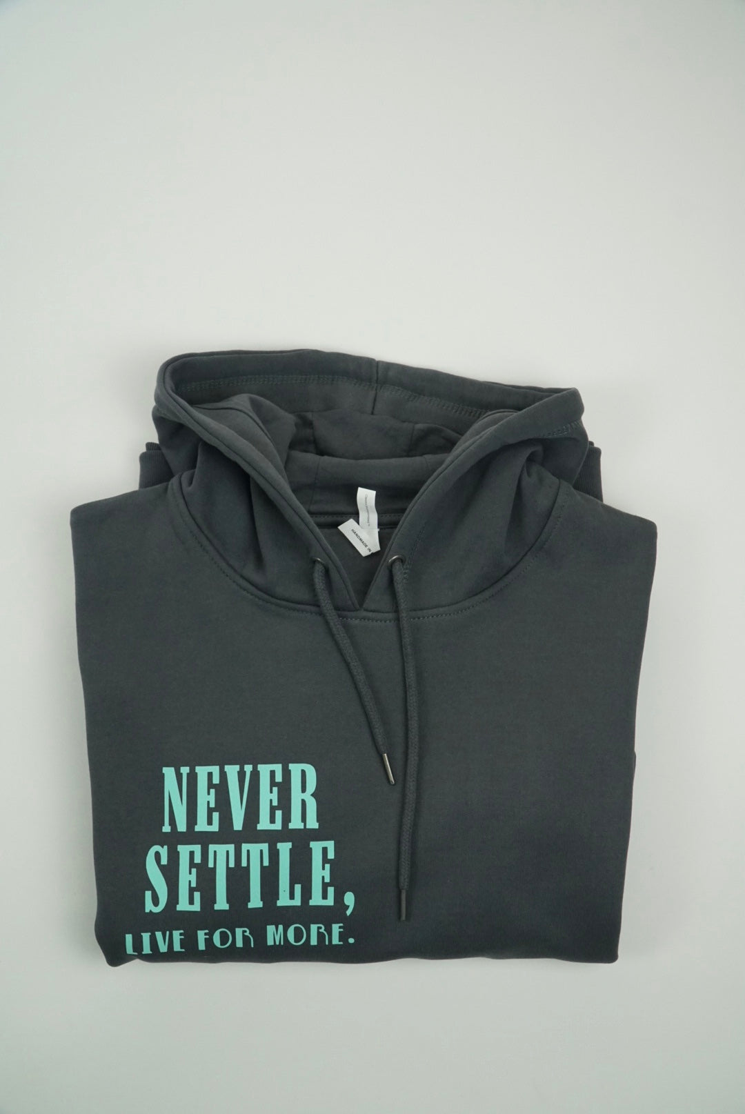 Never Settle Hooded Sweatshirt